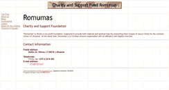 Desktop Screenshot of charity.lt